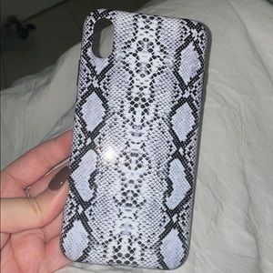 Snake Print iPhone XS Max Phone Case